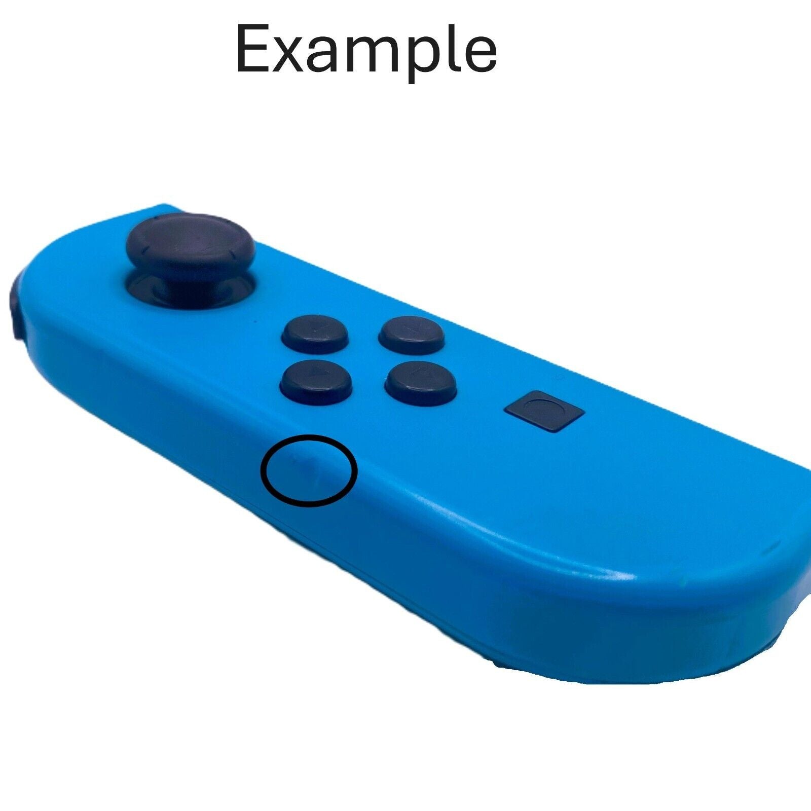 Official Nintendo Switch Left Joy-Con - Neon Blue - Grade C