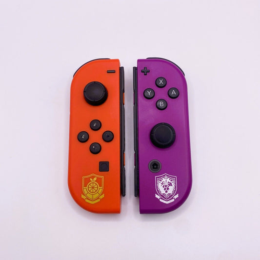 Official Switch Pokémon Scarlet And Violet Left And Right Joy Cons -  Grade A